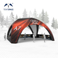 Tente d'araignée gonflable imperméable extérieure grand Gazebo Doom Air pour des événements massifs Style de structure stable