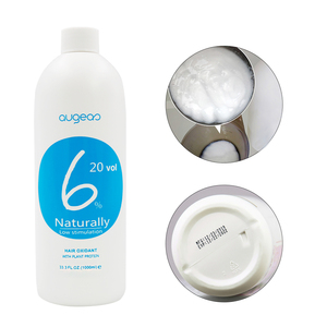 Venta al por mayor de fábrica bajo en amoníaco <span class=keywords><strong>3</strong></span>% 6% 9% 12% 10 20 30 40 Vol tinte de salón profesional desarrollador de Color crema oxidante peróxido para el cabello - Product Image 1
