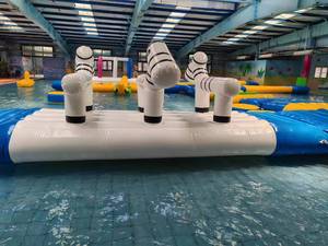 13*9M personalizado de alta calidad al aire libre inflable gran parque acuático flotante equipo de mar juego para alquiler de fiestas - Product Image 4