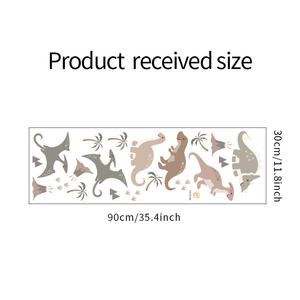 Décor à la maison adhésif bande dessinée <span class=keywords><strong>chambre</strong></span> de bébé 3d grande <span class=keywords><strong>chambre</strong></span> dinosaure mur autocollants - Product Image 6