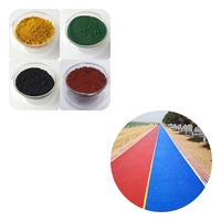 Oxyde de fer en poudre de couleur pour le pavage