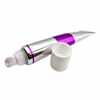 Tube souple PE 25 ml vide pour brillant à lèvres avec bouchon à vis, mini-boîte numérique UV, emballage offset pour export, tampon personnalisé