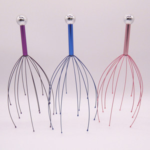 Steel <strong>Wire</strong> <strong>Scalp</strong> <strong>Massage</strong> Scratcher Head Scratcher Octopus Head Massager Octopus Relax Hair <strong>Scalp</strong> Head Scratcher Manual Massager - Product Image 4