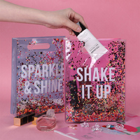 Herald fashion — sac holographique, porte-boisson de couleur magique fantastique, laser brillant, impression personnalisée, fourre-tout de maquillage