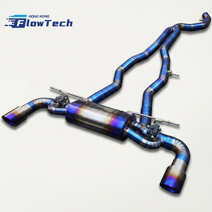 Système d'échappement Catback et Downpipe en titane haute performance pour Toyota Supra A90 B58 3.0T avec silencieux à valve et sonorité réglable - Product Image 4