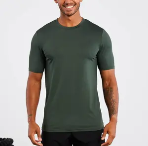 Men's Short Sleeve T-Shirt Plain Jersey Fashion Design with DDP Shipping