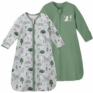 Saco de Dormir de Invierno 100% Algodón para Bebés de 6 a 18 Meses, Mantas Usables para Bebés y Niños Pequeños - Product Image 1