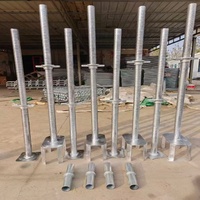 Offre Spéciale Étais de Construction Télescopiques Réglables en Acier, Capacité de Charge 800 kg, pour Usage Extérieur et Soutien de Béton