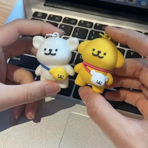 Parejas línea magnética cachorro llavero <span class=keywords><strong>nunca</strong></span> dejará lindo y atractivo mochila joyería colgante regalo - Product Image 5