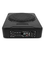 Subwoofer Activo Compacto de 10 Pulgadas para Coche, Fácil de Instalar, con Amplificador Integrado, para Mejora de Audio en Vehículos