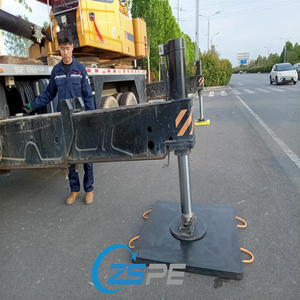 Tapis routier HDPE ZSPE en promotion avec connecteur métallique pour terrains boueux - Product Image 6
