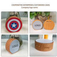 Mini-enceintes portables sans fil A60 personnalisées avec subwoofer, impression UV, promotionnelles, personnalisables, basses puissantes, très demandées