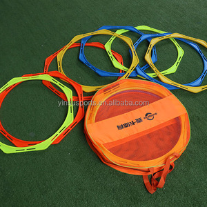 Running Bodyweight Equipment Sports 35 Cm 50 Cm Ballon de football Hexagone Cercles d'agilité Anneau d'entraînement agile hexagonal à grande vitesse - Product Image 2