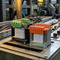 Transformateur de contrôle à haut rendement énergétique 100VA 250VA 220V vers 24V avec entrée personnalisée pour système d'automatisation