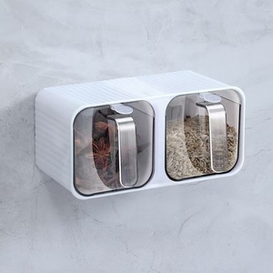 Gewurzbox Kuchenzubehor Wandmontierte <span class=keywords><strong>Gewurz</strong></span> aufwahrungsbehalter Haushalt Gewurzflasche - Product Image 2