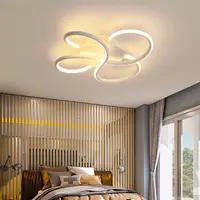 Современная хрустальная люстра K9 в форме капли дождя, двойной вращающийся светодиодный потолочный светильник с утопленным креплением, Подвесная лампа для гостиной