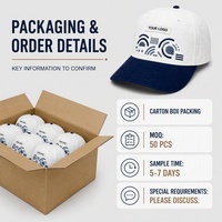 Casquette de baseball bicolore en gros avec logo personnalisé pour usage quotidien décontracté