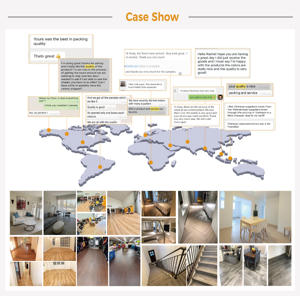 Suelo flotante AC5 de 12mm impermeable HDF Herirngbone Click Lock fabricante muestras gratuitas disponibles suelo <span class=keywords><strong>laminado</strong></span> - Product Image 5