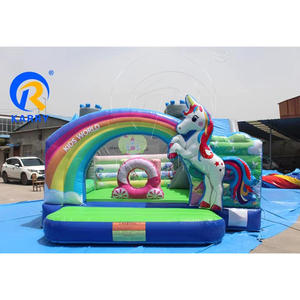 <span class=keywords><strong>Castillo</strong></span> Inflable Comercial con Diseño Novedoso para Niños, Combo de Brincolín Inflable con Tobogán, <span class=keywords><strong>Castillo</strong></span> Inflable con Diseño de Alpaca - Product Image 6