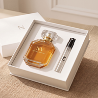 Flacon de parfum en verre de luxe avec boîte 30ml 50ml 100ml Emballage personnalisé Logo personnalisé Flacon en verre cosmétique OEM ODM Vente en gros