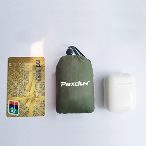 Lightweight Foldable Outdoor Sports <b>Backpack</b> Unisex Foldable Nylon <b>Drawstring</b> Bag with Custom Logo - Product Image 5