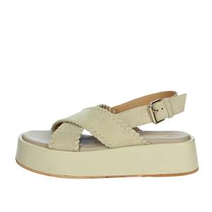 Janet & Janet Women's Wedge <b>Sandal</b> J-123 Leather Platform Style - Product Image 1