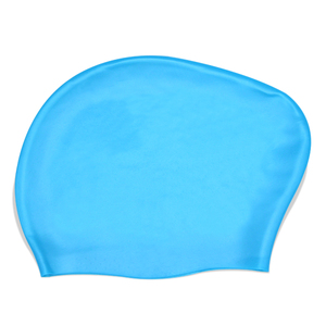 Bonnet de bain en silicone professionnel de haute qualité pour cheveux longs, avec logo personnalisé, idéal pour femmes et dreadlocks - Product Image 6