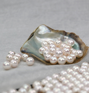Akoya Natural Genuine <strong>Pearl</strong> Lot Round White Freshwater <strong>Pearl</strong> for Jewelry Popular Japan Maker Wholesale