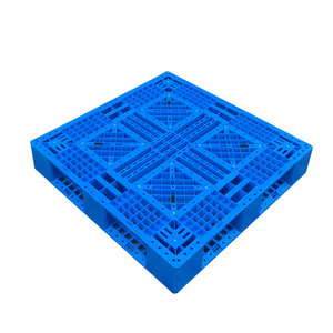 Heavy Duty 1200*1200 Open Bottom Euro <strong>Pallet</strong> Single Faced 8 Pcs Steel HDPE <strong>Bars</strong> 4-Way Entry 6T Static Load Nestable Industrial - Product Image 3