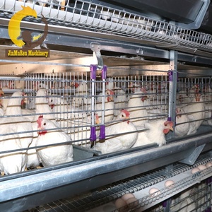Jinmuren Kandang Lapis Ayam 4 Tingkat, Peralatan Peternakan Unggas Ayam Tipe H 160 <span class=keywords><strong>Burung</strong></span> - Product Image 4