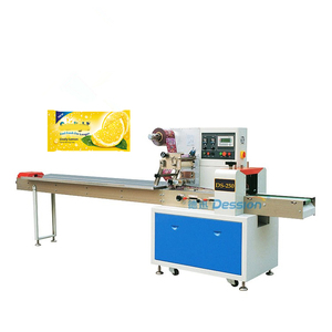 Automatic round soap pleat laundry block wrapping machine in foshan