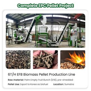 Cao cấp 5-6t/h SINH KHỐI PELLET thực vật để bán - Product Image 6