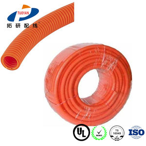 تحمل ضغط القدم الثقيل دون كسر با مرنة المموج حماية الأسلاك أنبوب العزل - Product Image 5