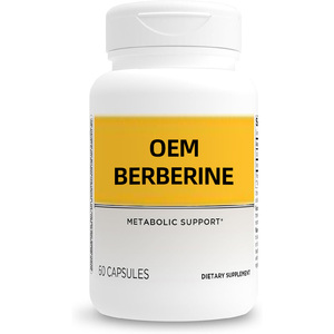 OEM estratto di berberina berina ad alta resistenza berberina Hcl Healthcare SupplementBerberine capsule - Product Image 1