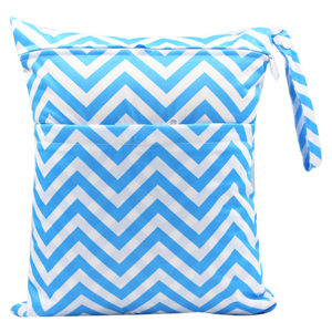 <span class=keywords><strong>Couche</strong></span>-culotte en tissu imprimé personnalisé, sacs secs et humides, imperméable, sac à langer de voyage réutilisable - Product Image 4