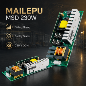 Ampoule de projecteur 7R 230W haute luminosité avec ballast 230W pour éclairage de scène <span class=keywords><strong>R7</strong></span> MSD Platinum - Product Image 2