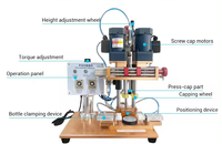 Machines manuelles de capsulage à vis Capsuleuse à vis pour bouteilles d'huile essentielle Capsuleuse manuelle pour bouteilles en plastique