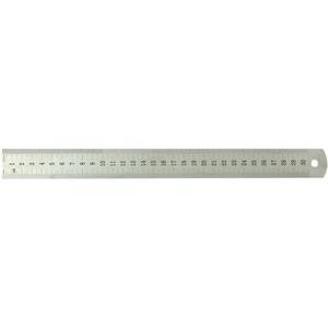 Regla de Acero Inoxidable Ttake de 300 mm, 30x1 mm, Herramienta de Medición Semirrígida - Product Image 1