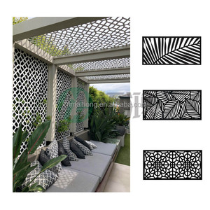 Paneles Decorativos <span class=keywords><strong>de</strong></span> Metal Cortado con Láser para Paredes Laterales <span class=keywords><strong>de</strong></span> Pérgolas, Láminas <span class=keywords><strong>de</strong></span> Cubierta para Cercas <span class=keywords><strong>de</strong></span> Jardín, Australia, Tamaño Personalizable, Acabado en Polvo - Product Image 2