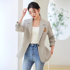 <span class=keywords><strong>Chaqueta</strong></span> Casual de <span class=keywords><strong>Traje</strong></span> para Mujer, Nueva Colección Primavera/Verano, <span class=keywords><strong>Talla</strong></span> <span class=keywords><strong>Grande</strong></span>, Blusa Elegante y Holgada para Mujer, Estilo Profesional - Product Image 2