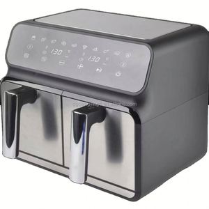 Wholesale Digital Screen Control Factory Price Quart Dual Zone Transparent Pot Deep Air Fryer <b>Toaster</b> - Product Image 2