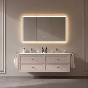 Mueble <span class=keywords><strong>de</strong></span> baño montado en la pared, juego <span class=keywords><strong>de</strong></span> <span class=keywords><strong>tocador</strong></span> <span class=keywords><strong>de</strong></span> baño americano <span class=keywords><strong>de</strong></span> 36 pulgadas, mueble <span class=keywords><strong>de</strong></span> baño <span class=keywords><strong>con</strong></span> <span class=keywords><strong>espejo</strong></span> y lavabo - Product Image 5