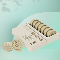 Shampooing en poudre pour soins capillaires de marque privée poudre de nettoyage en profondeur à la mousse shampooing à base d'huile de coco shampooing en poudre