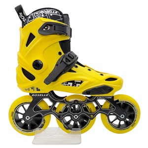 Patines de Slalom de Velocidad de Tres Ruedas de PU para Adultos de Nivel Profesional, para Hombre y Mujer, YQ-RS18, Marco de Nivel Profesional - Product Image 1