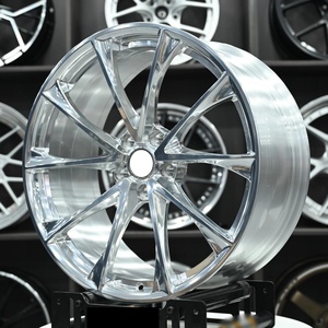 ล้ออะลูมิเนียมฟอร์จ DJJ P204 Competition Spec สำหรับรถฟอร์จูนเนอร์  แบบขัดเงา พร้อมใช้งานบนถนน สำหรับ <span class=keywords><strong>Ferrari</strong></span> 296 458 488 599 <span class=keywords><strong>F8</strong></span> รถโดยสาร - Product Image 3