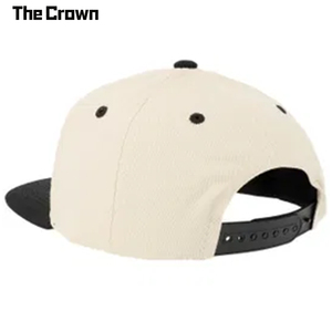 Casquette Snapback Structurée à 6 Panneaux avec Logo Personnalisé, Vente en Gros, Casquette à Visière Plate Bicolore avec Patch Tissé, Fabricant de Casquettes Snapback à Simple Rangée - Product Image 2