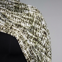 Hijab personnalisé en modal zèbre, 100% modal, écharpe non transparente, hijab imprimé zèbre, tissu hijab en modal Lenzing