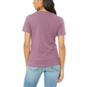 T-shirts en laine à carreaux pour femmes grande taille, vente chaude, été, impression premium, écologique - Product Image 6
