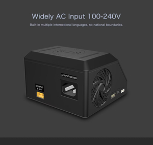 เครื่องชาร์จอัจฉริยะแบบสองช่องสัญญาณ AC DC 100-240V พร้อมแผ่นชาร์จไร้สาย รับผลิตตามแบบ OEM อุปกรณ์เสริมพลังงานสำหรับรถบังคับวิทยุ - Product Image 3