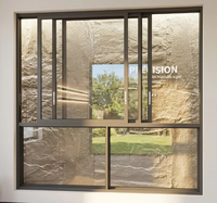 Ventanas Corredizas DEEZON, Resistentes a Huracanes, Aislamiento Térmico, Insonorizadas, con Malla de Acero Inoxidable para Cocina y Uso en Exteriores